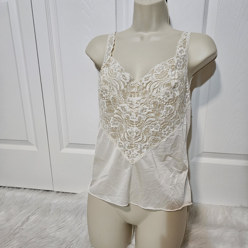Vintage  Lace Trimmed Camisole
